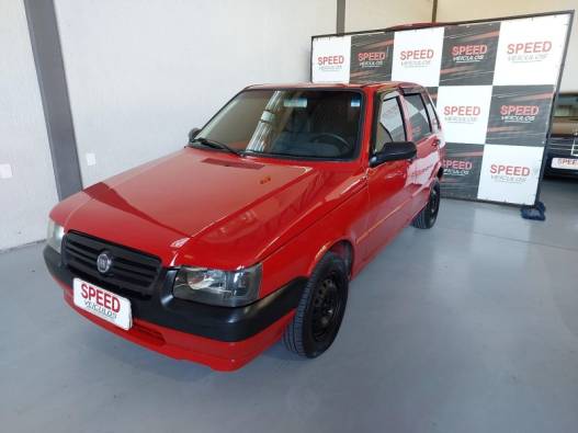 FIAT - UNO - 2007/2008 - Vermelha - R$ 24.900,00