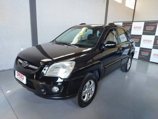 KIA MOTORS - SPORTAGE - 2008/2009 - Preta - R$ 40.900,00