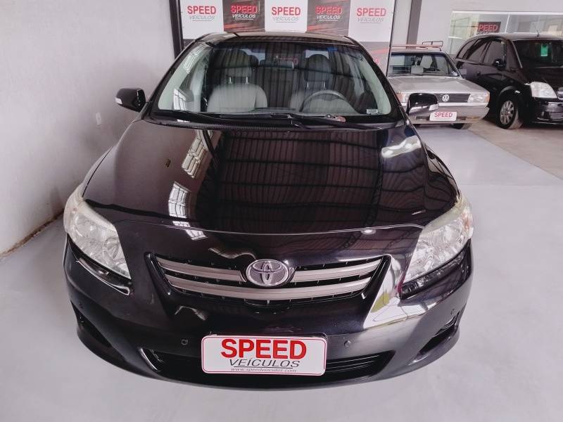 TOYOTA - COROLLA - 2009/2010 - Preta - R$ 58.900,00