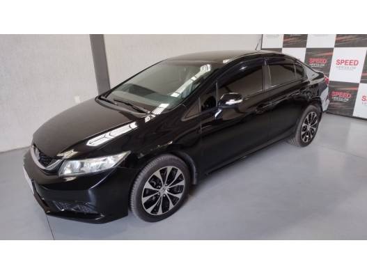 HONDA - CIVIC - 2014/2015 - Preta - Sob Consulta