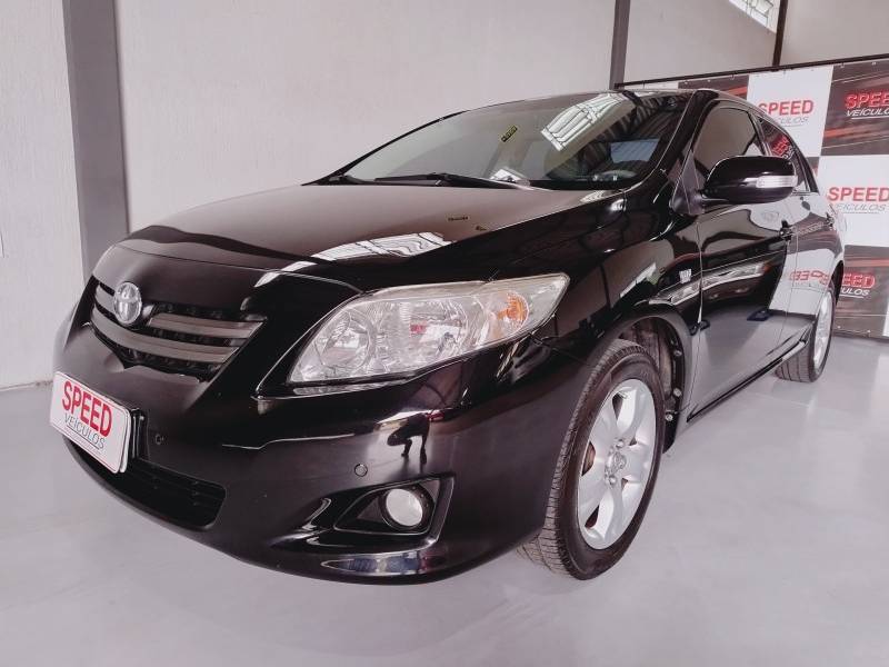 TOYOTA - COROLLA - 2009/2010 - Preta - R$ 58.900,00